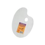 Fanart Academy Şeffaf Plastik Oval Resim Paleti 24X34 Cm