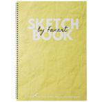 Fanart Academy Sketch Journal Sarı 110 gr 60 Yaprak A5 Defter