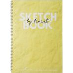 Fanart Academy Sketchbook A3 Spiralli Eskiz Defteri Kapak Sarı