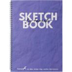 Fanart Academy Sketchbook A4 Spiralli Eskiz Defteri Mor Kapak