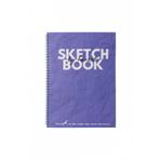 Fanart Sketch Book ( Eskiz Defteri) A4 Spiralli 120 Gr Beyaz Kağıt- Mor