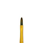 Fanart Studio Decorative Arts Seri 716 Sentetik Kıl Kedi Dili Fırça, No: 4
