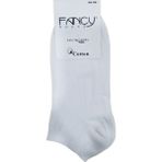 Fancy 6 Adet Ekonomik Bayan Patik Çorap - Beyaz - 36 - 39