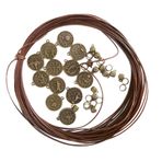 Fancy&Dancy Kadın Dantel Detaylı Pamuklu Takım Gecelik 002 (Bordo, Small)