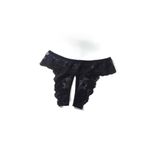 Fancy&Dancy Kadın Özel Bölgesi Açık Şık Tasarım Boxer Külot 390 (Siyah, Medium)