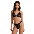 Fancy&Dancy Kadın Siyah Dantelli Iç Çamaşır Takımı 190 (Small)