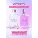 FANDAS Gül Suyu Gül Mayası 2 li Set Alkolsüz %100 Saf Doğal