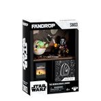 FANDROP SW03-Star Wars: Mandalorian, Destansı Bir Diorama, Eserler ve Sahne İşaretleyicisini Herhangi Bir Star Wars Koleksiyonunu Geliştirmek İçin Bir Ekran Oluşturuyor, 4 Toplamak İçin