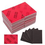 Fangxuee 320-3000 Zımpara Sünger Seti, İnce Köpük Zımpara Pedleri, Islak Zımpara Kağıdı, Ahşap Zımpara Süngerleri, Ahşap Zımpara Süngerleri