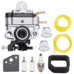 Fangxuee 753-06258A Karbüratör RY252CS RY253SS RY251PH RY254BC 2 Döngüsü 25cc Gaz Dize Düzeltici Edger Motor Filtresi ile