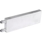 Fangxuee Alüminyum alaşım CPU Radyatör 40x120mm Su Soğutma Bloğu Sıvı Su Soğutucu Isı Emici PC Laptop için