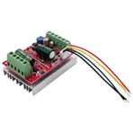 Fangxuee DC 6-60V 400W BLDC Üç Fazlı DC Fırçasız Motor PWM Hall Motor Sürücü Kurulu 12V 48V