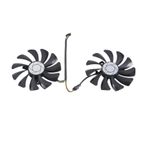 Fangxuee Yeni 1 çift grafik kartı fanı 85mm Ha9010H12F-Z 4Pin soğutucu Fan değiştirme Gtx 1060 Oc 6G Gtx 960 P106-100 P106 Gtx1060 GTX960