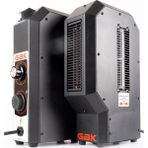 Fanlı Isıtıcı 3400W Ev, atölye, ofis, prefabrik yapı için uygun - Siyah