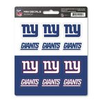 FANMATS 61129 New York Giants 12 Adet Mini Çıkartma Çıkartma Paketi