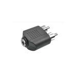 FANO 2 Adet 3.5mm Ses Stereo Jak Kadın 2 Rca Erkek Ses Jack Konnektör Adaptör Dönüştürücü
