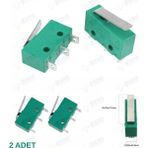Fano (2Adet) Micro Switch İğne (PCB) Bacak Paletli 5A/250VAC Kw4