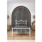 FANO King Ferforje Karyola Beyaz Tek Kişilik Metal Yatak 90x190, 90x200, 100x200, 120x190, 120x200