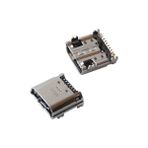 Fano USB Galaxy Tab A T110 T111 T113 T115 T116 T560 T561 T580 T585 Şarj Soketi Için Konnektör 2 Adet - Gümüş