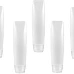 Fansoftiks 5 Adet 1oz Seyahat Şişeleri Boş Doldurulabilir Diş Macunu Tüpleri Konteynerler Küçük Mini Boy Sıkma Dispenserleri, Doldurulabilir Kozmetik Pompa Dispenserleri, Doldurulabilir Kaplar