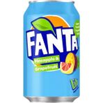Fanta Ananas & Greyfurt 330 ml Tropikal Lezzet ile Serinletici İçecek Deneyimi - Metal Filtre