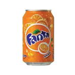 Fanta Portakal Aromalı Gazlı Içecek 330ML (24 Lü Koli)