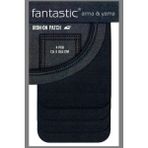 Fantastic 4'lü Paket Ütü ile Yapışan Dokuma Arma Patch Giysi & Kıyafetler Için Süs Yama Kolay Uygulama Dayanıklı - Siyah