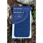 Fantastic 4'lü Paket Ütü ile Yapışan Kot Arma Patch Kot Yaması, Onarım, Diz Dirsek Yama, Denim, Jeans - Indigo - Mavi