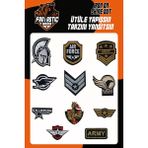 Fantastic Dokuma Arma Seti 11 Adet Army Rütbe Modeli Ütü İle Yapışan Polyester Yama