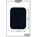 Fantastic Siyah (1 Adet) Fantastıc Arma Ütü ile Yapışan Dokuma Arma Patch Giysi & Kıyafetler Için Yama Kolay Uygulama