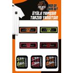 Fantastic Ütü Ile Yapışan Dokuma Arma Seti Patch Yama Fashıon/strong Modeli