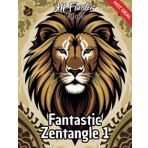 Fantastic Zentangle 1 – Kreatives Ausmalbuch für alle Altersgruppen: 50 fesselnde Zentangle-Motive zum Entspannen und Gestalten