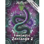 Fantastic Zentangle 2 – Kreatives Ausmalbuch für alle Altersgruppen: 50 fesselnde Zentangle-Motive zum Entspannen und Gestalten