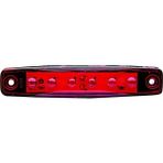 Fantastik Store Kırmızı Parmak LED Dorse Lamba 6 Ledli 12-24V
