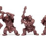 Fantasy Battles Yaratık Mini Aksiyon Figürü Playset- Dağ Orkları Uruktag 2 ⯈Fantezi Figürler - XL 1/32. Ölçekli DND 4 adet Karakter Aksesuarları RPG'ler ve Askerler