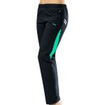 Fantasy Lacivert Kadın Mıcropoly Kumaş Düz Paça Beli Lastikli Cepli Eşofman Altı EDY957 - 2XL