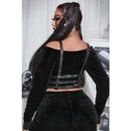 Fantazi Deri Göğüs Harness, Kadın Göğüs Üzeri Harness