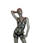 Fantazi Erotik İç Giyim Deri Body Harness
