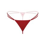 Fantazi Iç Giyim Kadın Seksi Iç Çamaşırı Kırmızı Fantezi Külot