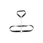 Fantezi Aksesuar Tasma Harness kemerli Zincirli Fetiş Aksesuar