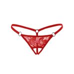 Fantezi İç Giyim Ağı Açık Dantelli Fantazi G String