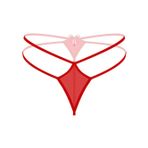 Fantezi İç Giyim Kırmızı String Külot