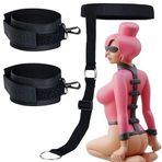 Fantezi Ürünleri - Boyun ve El Kelepçeli BDSM Seti - Ayarlanabilir Fantezi Tasması ve Kelepçeler - Yaratıcı Seks Eşyaları, Fetiş Aletleri ve Erotik Sex Ürünleri