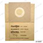 Fantom 102407323 Deluxe 3500 10 Adet Uyumlu Süpürge Toz Torbası