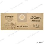 Fantom 102407382 Deluxe 4300 10 Adet Uyumlu Süpürge Toz Torbası