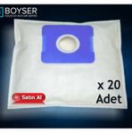 Fantom DC 2800-2850 Bez 20 Adet Uyumlu Süpürge Toz Torba