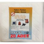 Fantom DC 4300 20 Adet 4 Çeker Süpürge Toz Torbası