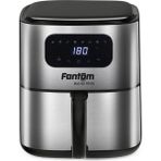 Fantom Dijital Yağsız Fritöz Inox, Sağlıklı Pişirme, Hızlı ve Kolay Kullanım - Beyaz - Gri