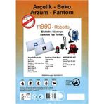 FANTOM ISLAK KURU ELEKTRİKLİ SÜPÜRGE TOZ TORBASI 5 ADET