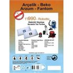 Fantom Islak Kuru Süpürge Uyumlu Torbası Bez 5 Adet